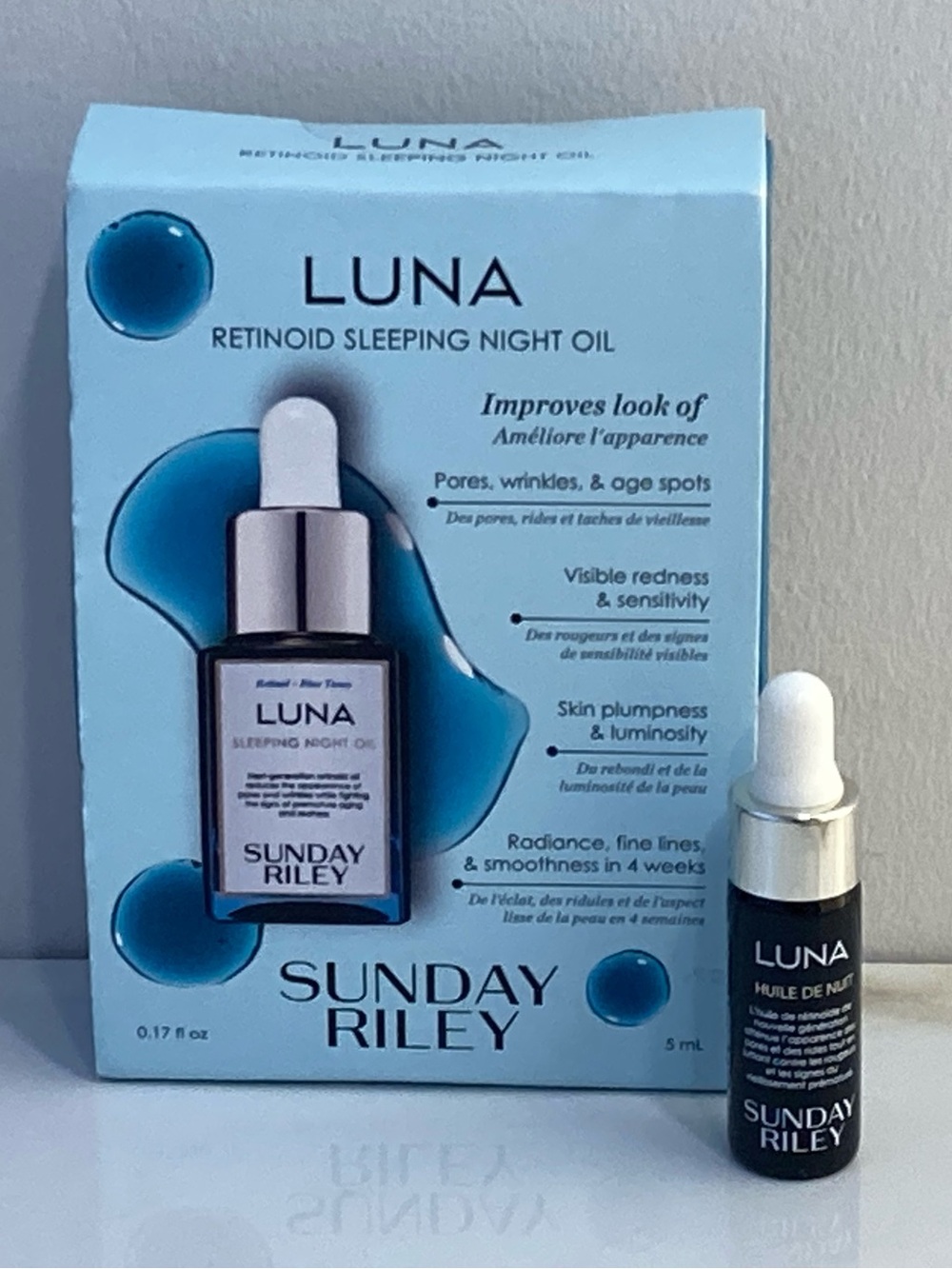 Sunday Riley LUNA Retinoid Sleeping Night Oil 5ml BNIB